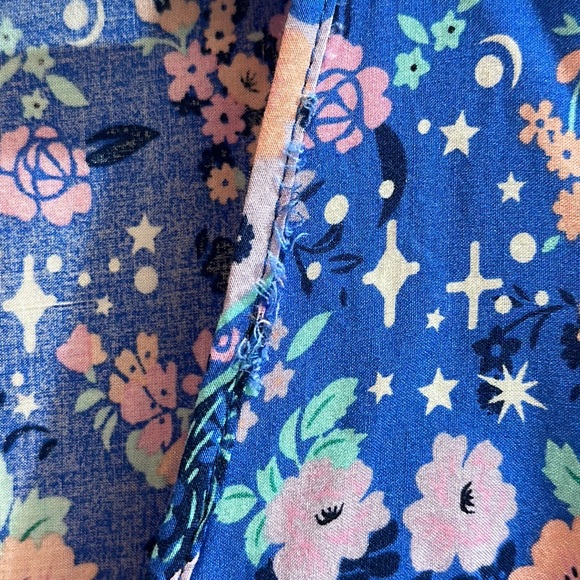 Shareen casual blue floral mini dress size 8 - Picture 6 of 10